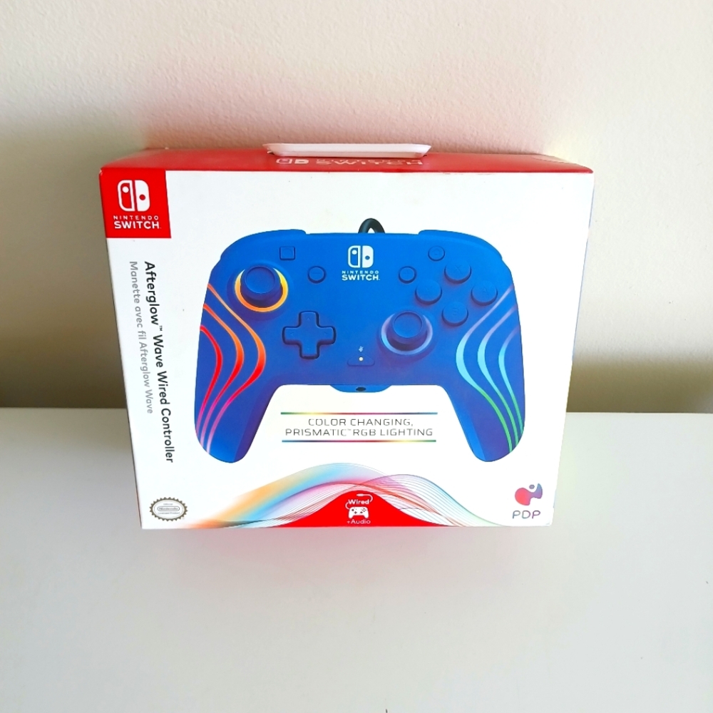 Pdp Afterglow Wave Wired Controller for Nintendo Switch